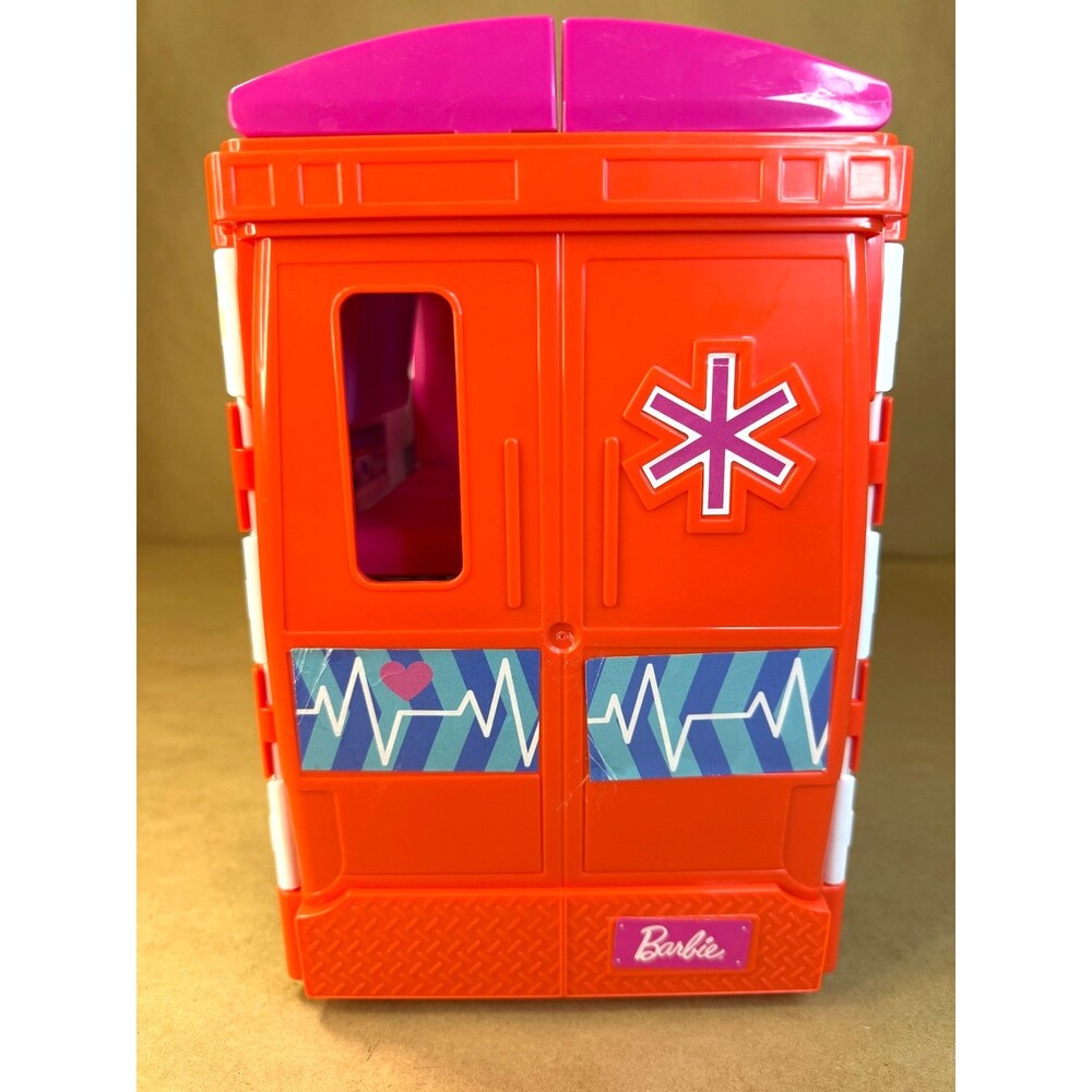 Barbie Care Clinic Ambulance w/ Lights & Sound Mobile Clinic NO ACCESSORIES - Picture 3 of 16